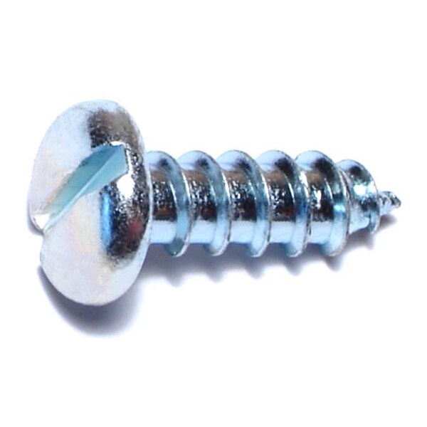 Midwest Fastener Sheet Metal Screw, #14 x 3/4 in, Zinc Plated Steel Pan Head Slotted Drive, 36 PK 62346 - main